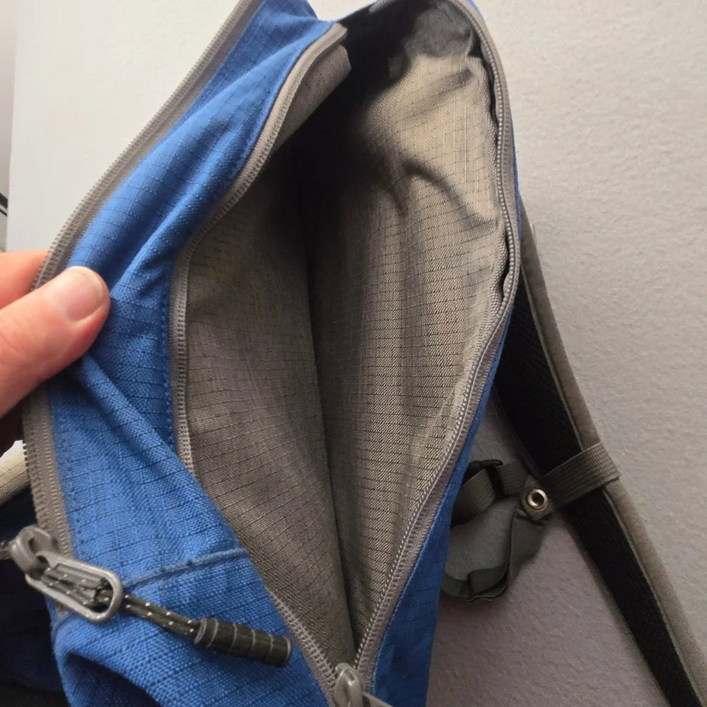 Timbuk2 Laptop Backpack Blue Ripstop Travel‎ Commuter Bag with Bottle Opener